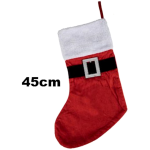 Christmas Stocking with Santa Belt 45cm